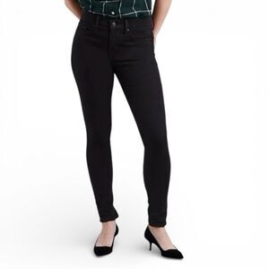 NWT Womens Levi’s Levis Original Black Rinse  311 Shaping Skinny Jeans - 31 12S